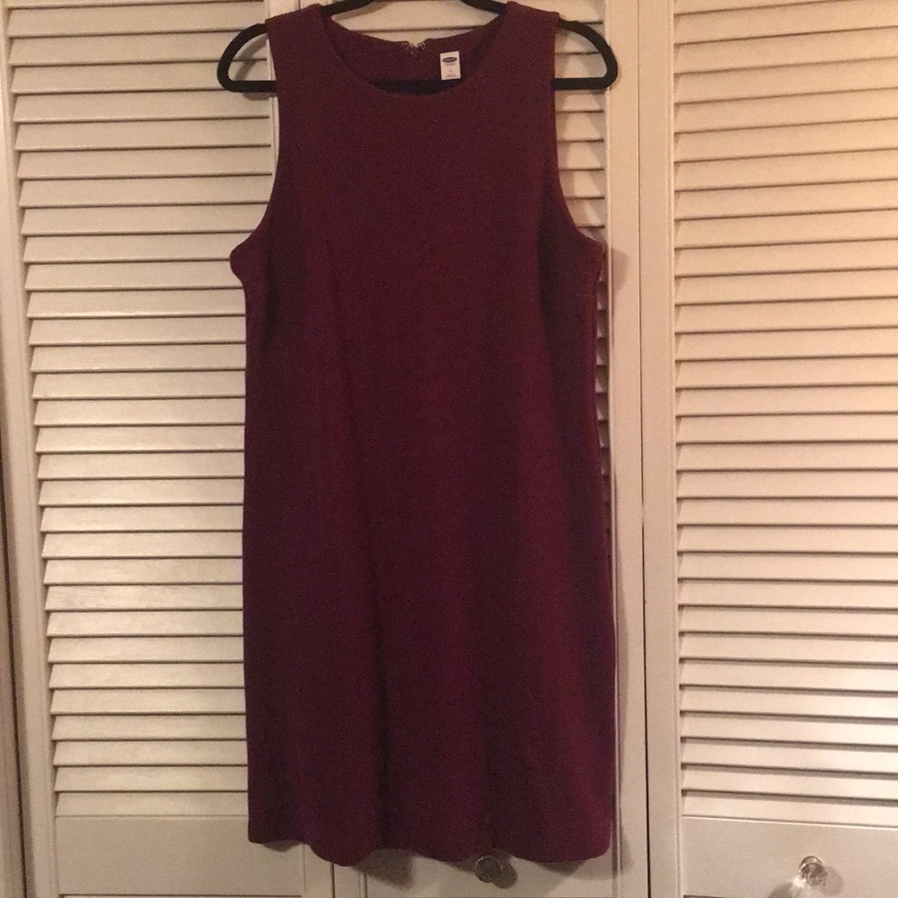 BOGO on my closet! Burgundy sheath dress